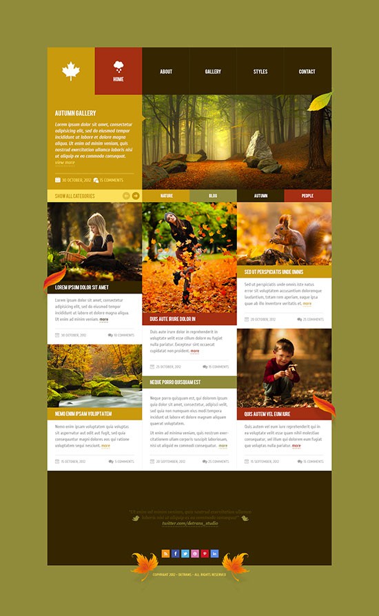 Forrst | Autumn - WordPress Theme - A post from detrans